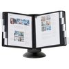 Durable Office Products Motion Desk System, 10-Comp, Ltr, 20 Sheet Cap, Black DBL553901